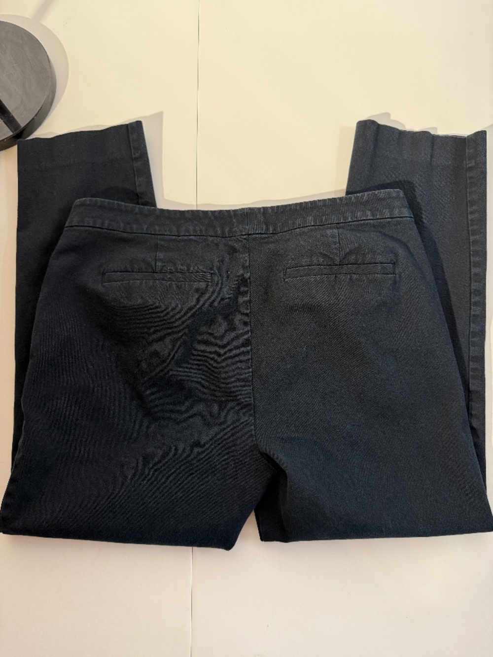 Lauren Ralph Lauren Black Straight Leg Ankle Pants Women’s Size 10 Career Office
